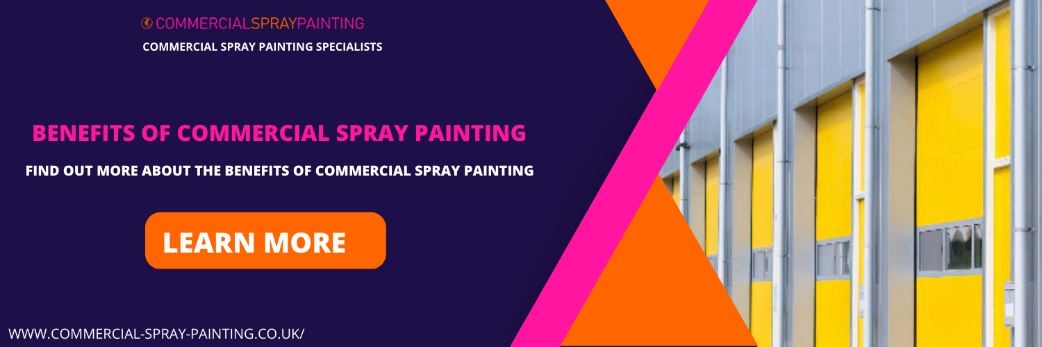 benefits of commercial spray painting in Worcestershire